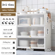 Gslife Kệ Để Đồ 2/3/4/5 Tầng 70cm-Kệ Nhà Bếp Đa Năng Thông Minh Kệ Vi Sóng Kệ Để Nôi Thép Carbon Màu