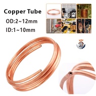 1 Meter T2 Copper Tube Copper Tube Roll Copper Tube Wall Thickness 0.5~1.5mm Outer Diameter 2-12mm S