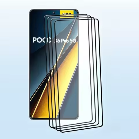 Sale Reinforced Tempered Glass For POCO X6 Pro 5G X6 Screen Protector Anti-Scratch 9H Front Glass Fi