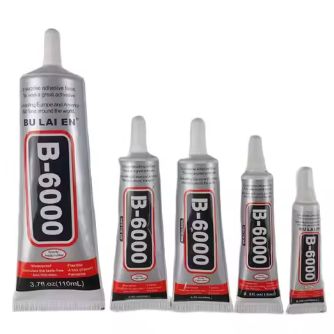 B6000 15/25/50/110ml Clear Super Liquid Glue DIY Crystal Rhinestone Jewelry Making Adhesive Repair P