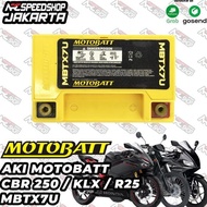 BATTERY MOTOBATT QUADFLEX MBTX7U CBR 250 RR CRF 25O RALLY KLX 250 MT25 MT 25 R25 R 25 XMAX 250 Prima