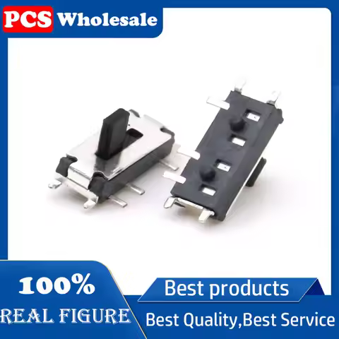 MST-12C01-07 (1P2T) Small 7-pin 2-stop vertical patch seven-pin small toggle mini power switch