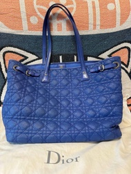 全埸最平Dior 藍色 正品電光藍色Lady Dior 手袋