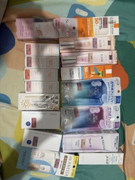 🌞防曬篇🌞 保正貨🌞 ANESSA  SOFINA Primavista La Roche-Posay 理膚寶水 Biocillin Plus 美白防曬 ELIXIR 隔離妝前防曬霜 FANCL 高效