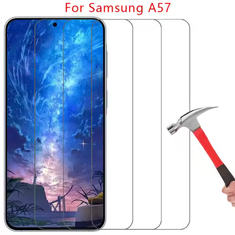 tempered glass for samsung galaxy a57 phone case on samsunga57 galaxya57 a 57 57a 5g a575g 5 g back