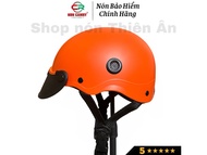[HỎA TỐC] Nón Bảo Hiểm CAMRY Chính Hãng - Mũ Bảo Hiểm Trơn Nửa Đầu - Màu Sơn Nhám - Có Lỗ Thông Gió 