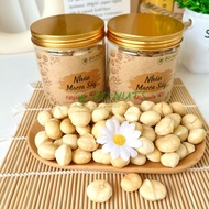 GO NUTS instant dried macadamia NUTS, shelled, 250g box, large sized macadamia NUTS are fragrant and
