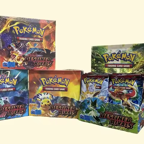 Scarlet Violet Destined Rivals 288Pcs English Version Pokemon TCG Classics Booster Box Pokemon Trade