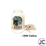 BYS Brewers Yeast 4000’s tablet for Cats & Dogs (Supplment Hair & Skin)