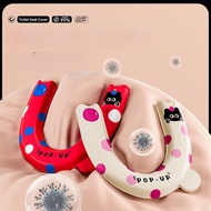{Xiong Mai Department Store} EVA Washable Soft Q-Bomb Velcro Adhesive Toilet Mat Sticker Seat Cushio