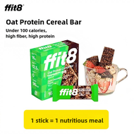ffit8 oat protein cereal bar snack meal replacement bar dark chocolate oatmeal bar delicious biscuit