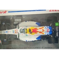 [Ready Stock] SPARK 2025 Japan Station RB02 Hajar F1 Resin Racing Model 1: 43 Little Red Bull