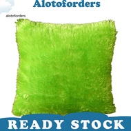 <Alotoforders> 43x43cm Soft Plush Solid Color Throw Pillow Case Cushion Cover Home Sofa Decor