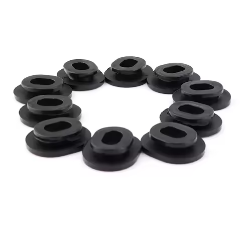 Rubber Side Cover Grommets Motorcycle Fairings Set For Honda CB100 CL XL 100 CG125 CB125S CB125T CB 