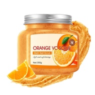 Fresh Orange Body Scrub, Deep Cleansing Body Scrub, Moisturizing Nourishing Body Scrub
