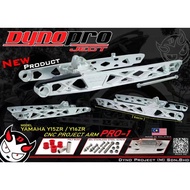 ORIGINAL LIMITED 500PCS DYNOPRO SW-PRO 1 RACING SWING ARM CNC YAMAHA Y15 Y15ZR SILVER SHJ 100%PNP Y1
