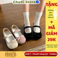 [READY QC STANDARD] TYPE 1 doll shoes with round toe velvet leather, cute Korean retro maryjane styl