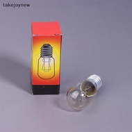 [takejoynew] 2Pcs E14 15W High Temperature Resistant Refrigerator Bulb Microwave Oven Replacement Li