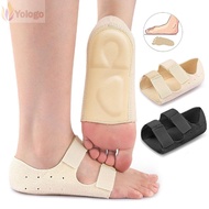 YOLOGO Heel Protectors, Shockproof Plantar Fasciitis Relief Heel Support Cushion, Adjustable Achille