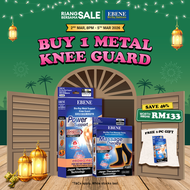 [Mid-Month Exclusive] Ebene Bio Ray Metal Knee Guard B/W Men Socks + Ebene Bio Ray Metal Knee Guard