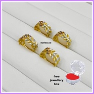 Emas korea cincin emas korea cincin perempuan ring gold plated fashion jewellery