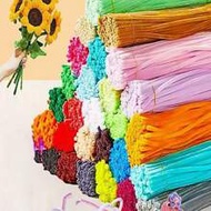 100/200pcs Multi-Color Chenille Stems, Macaron Color Pipe Cleaners Craft Supplies, Encrypted Chenill