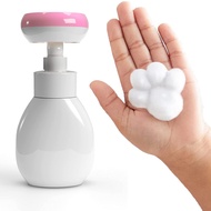 300ml Cat Paw/flower Foam Bottle Pe Flower Cat Paw Pump Head Hand Sanitizer Bottle Cat Paw Pump Head