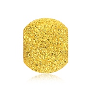 CHOW TAI FOOK 999.9 Pure Gold Grainy Gold Charm F445
