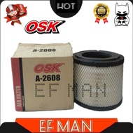 OSK AIR FILTER A-2608 HINO DUTRO 7TON WU720 XZU WU410 300 EURO4 A2608 OSK AIR FILTER 17801 78110 OSK