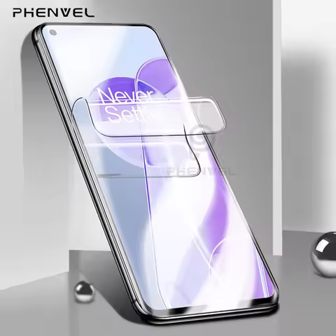 Gel Protective Film For Oneplus 9 Pro TPU Screen Protector For Oneplus 9RT 6T 9R 8T 7 8 7T Pro 9 Ful