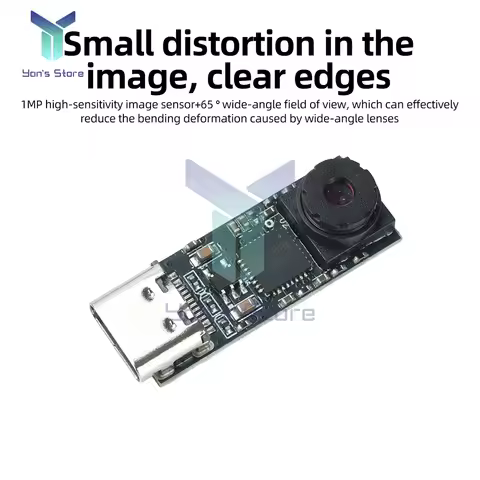 MINI USB Type-C Camera Module for ESP32S3 Win 10 11 Android 720P 1280*720 1MP 65 Degrees for ESP32-S