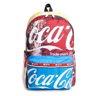 LeSportsac Coca Cola Carson Backpack Coke Collage  可口可樂 聯名 聯乘 背包 書包
