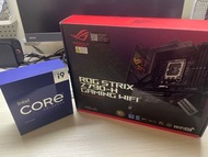 ASUS ROG STRIX Z790-H Gaming WiFi 主機板 + Intel i9  13900K