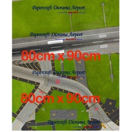 MAT Airport Runway Scale 400 Size 80cm x 90cm