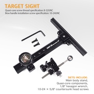 1pcs 6/9" Recurve Bow Sight T Shape Target Sight For Shooting or Hunting Accessories Right Hand