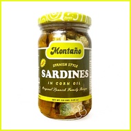 ♞,♘,♙Montano Spanish Style Sardines in Corn Oil 228g