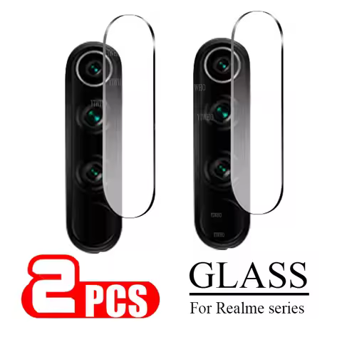 2PCS Tempered Safety Glass on For OPPO Realme X50 5g X3 X2 5 6 Pro 6i X 3 SuperZoom 6Pro 5Pro Camera
