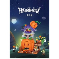[Ready Stock] LOZ Mini Building Block Haunted House/Pumpkin House/Water Reverse Retreat/Zhao Taichen