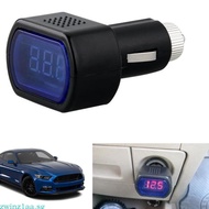 zwinz1aa 12 Volt Digital Voltmeter Car Volt Meter Car  Vehicle  And Voltmeter Electric  Lighter