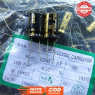 ELCO ELKO 2200UF 2200 UF 2200 MICRO 50V 50 MAX BRANDVOLT