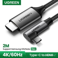 UGREEN HDMI Cable Type C to HDMI Converter 90 Degree for MacBook (1.5M/2M) IY0M