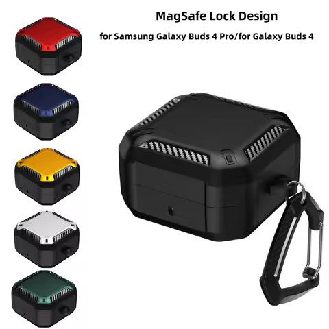 for 2026 galaxy buds4 pro/buds 4 case capa coque buzz 4 pro earbuds case for Men buds 4 pro MagSafe 
