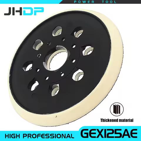 Replacement For Bosch Professional 1x Sanding Pad GEX 125-1 AE GEX125-1AE Medium Ø 125 mm Random Orb