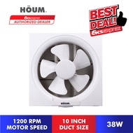 HOUM Dual Airflow Wall Mounted Ventilating Fan DE-180 (6") / DE-450 (10")
