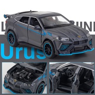 Đồ chơi ô tô Lamborghini Urus 1:32 Mô hình hợp kim Đồ chơi trang trí ô tô đua thể thao với ánh sáng