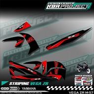 VEGA ZR STIKER STRIPING PREMIUM MOTOR KEREN LIS VARIASI VEGA ZR STIKER MOTOR YAMAHA DESAIN RACING M.