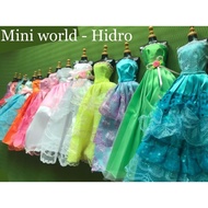 Váy búp bê cô dâu công chúa Barbie xinh xắn dễ thương Size dành cho búp bê Barbie hoặc búp bê cao 2