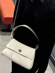 New genuine leather bag genuine leather tote bag handbag chain baguette bag fashionable shoulder bag