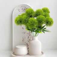 Artificial Dandelion Decor Fake Flower Ball for Wedding, Home, Living Room Plastic Chrysanthemum