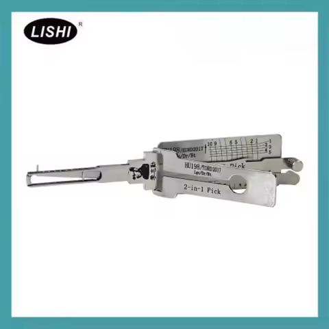 Lishi 2-in-1 Pick Decoder Tool for HU198/Ford 2017